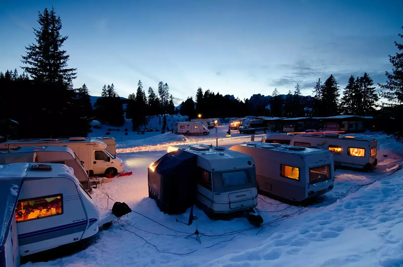 Telt Campinghaus Jaunpass