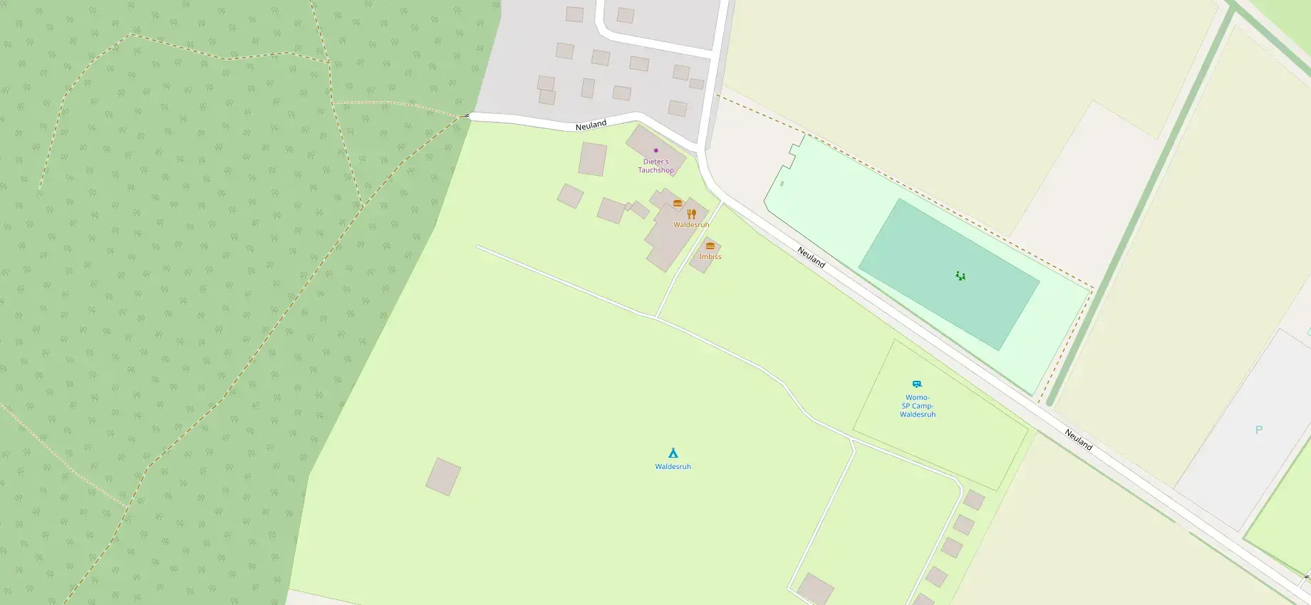 Campingpark Waldesruh Ostsee in Behrensdorf, Deutschland (2026) |  JetCamp.com