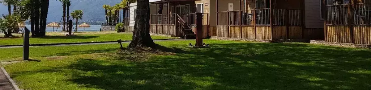Hytte-Bungalow Caravan Camping Miralago
