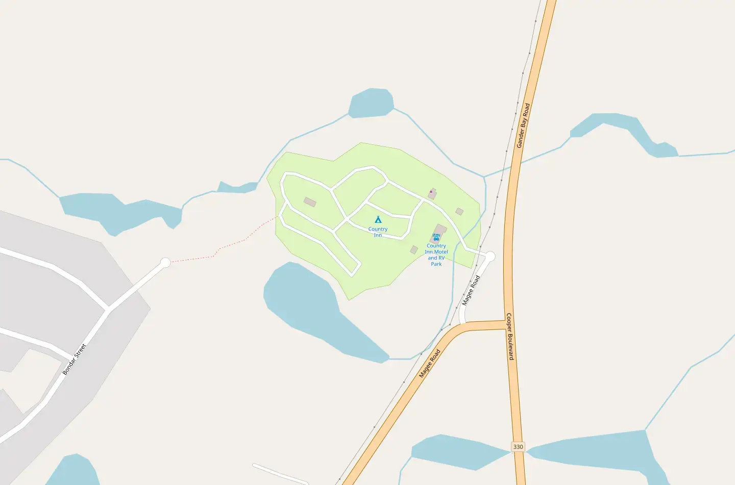 Country Inn Motel & RV Park in Gander, Canada (2026) | JetCamp.com