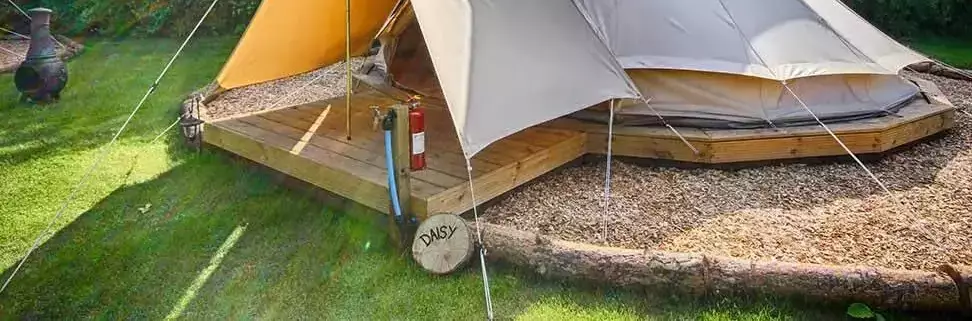 Tent Deer's Glade Caravan And Camping Park