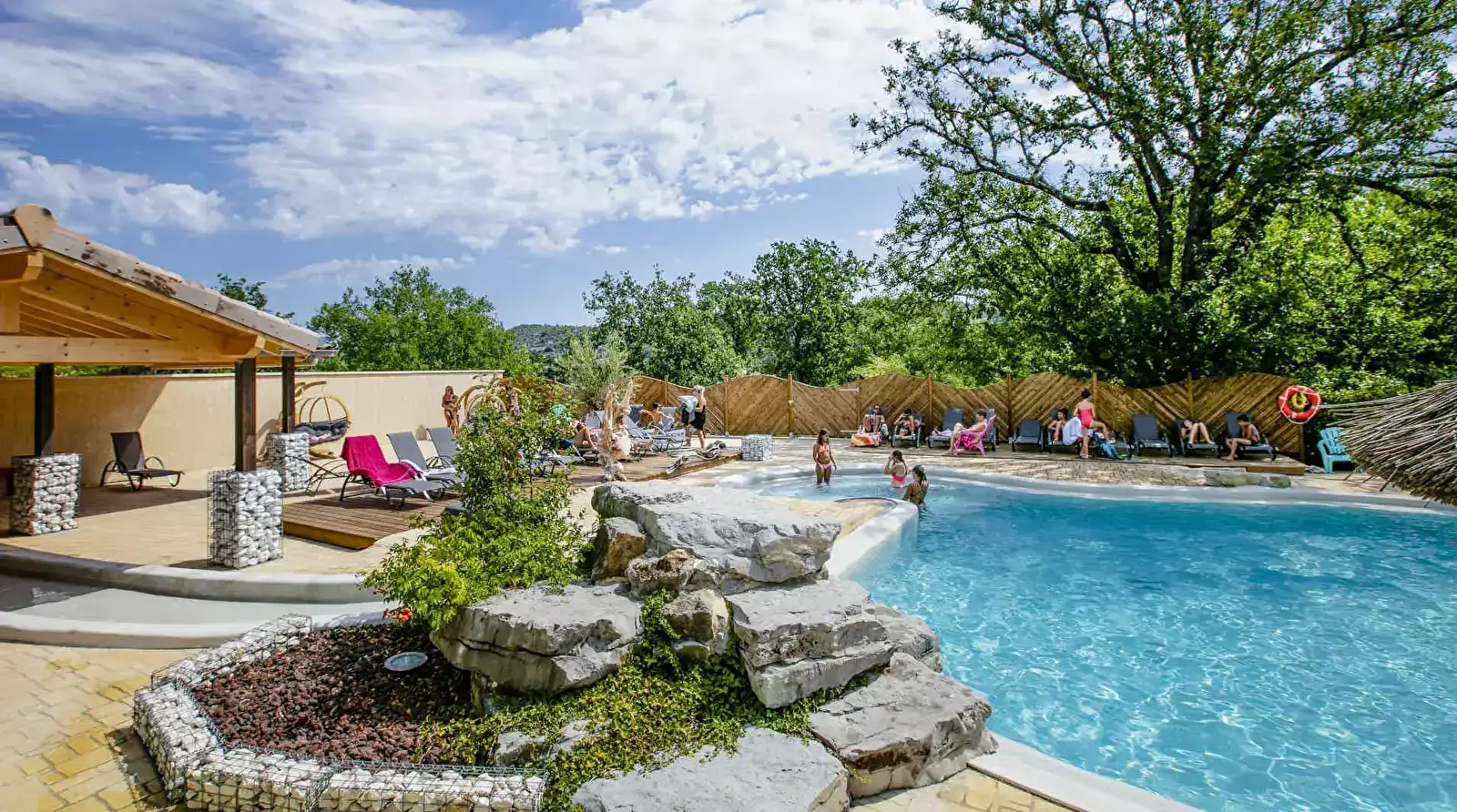 Piscina Domaine Des Chênes - Camping Ardeche
