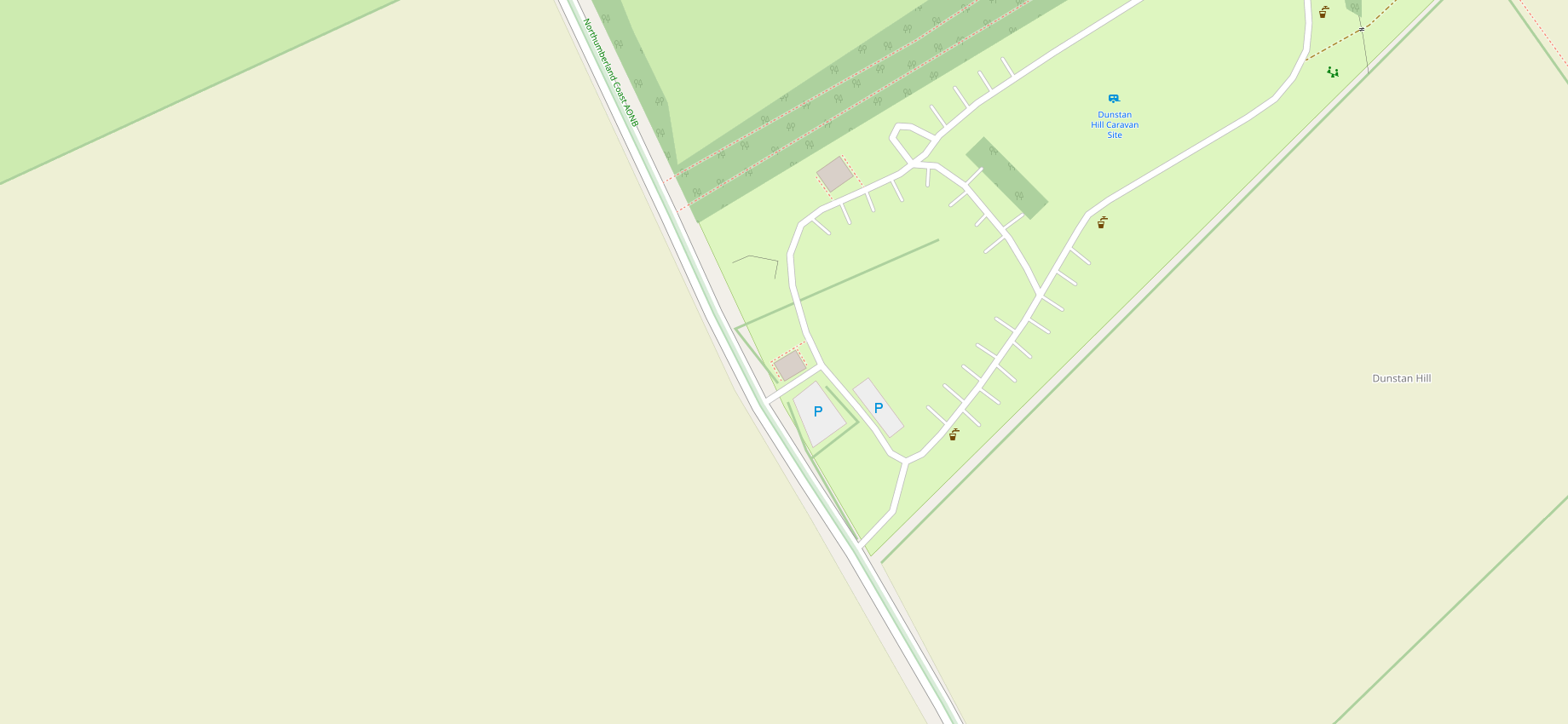 Dunstan Hill Camping in Alnwick, UK (2023) All campings on