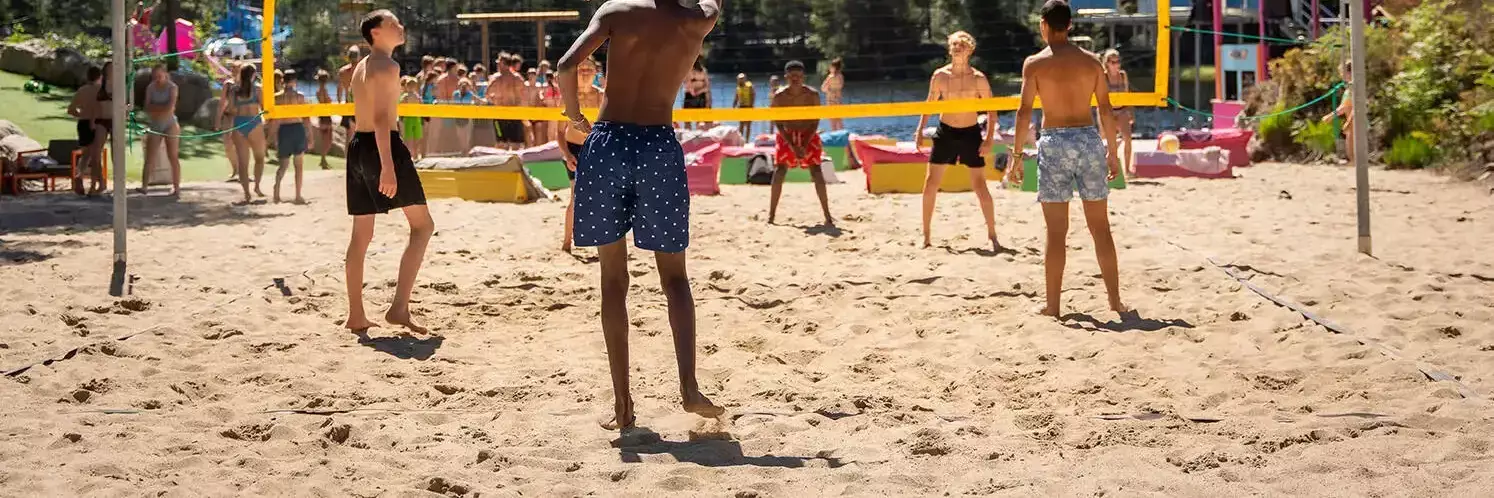 Volleybold Dyreparken Safaricamp