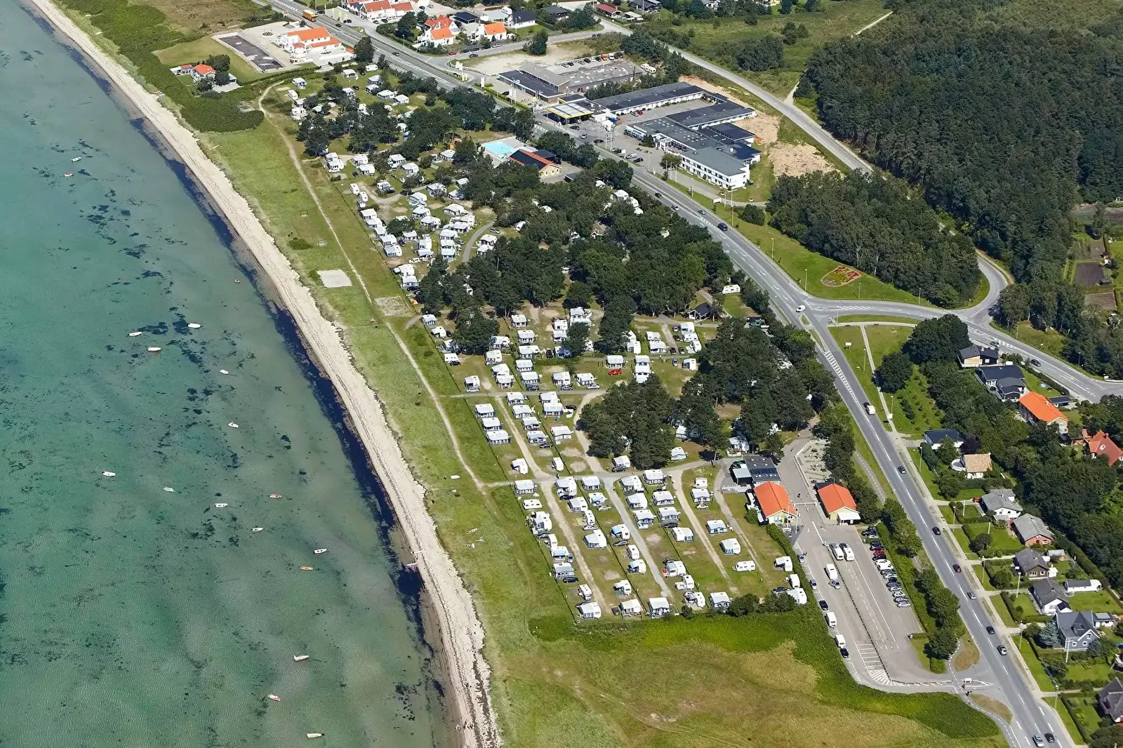 Pohled Ebeltoft Strand Camping