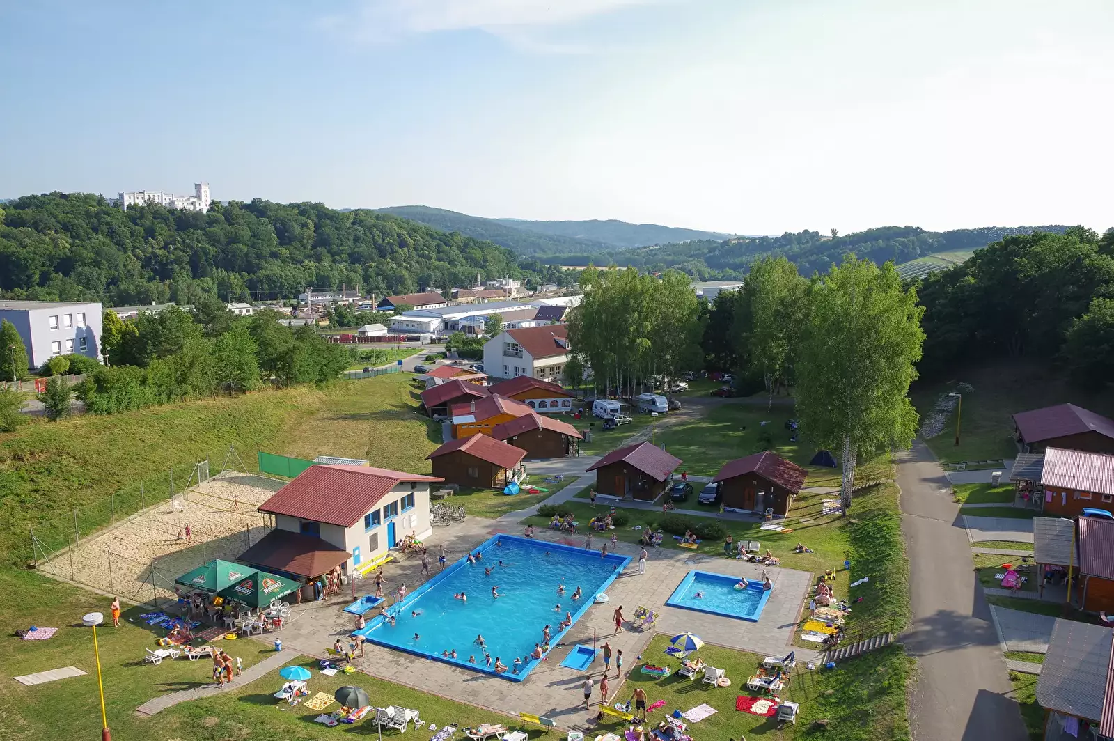 Plavecký bazén Eurocamping Bojkovice