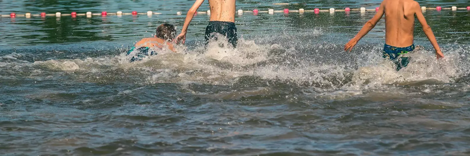 Koupání v jezeře nebo rybníku EuroParcs Brunssummerheide