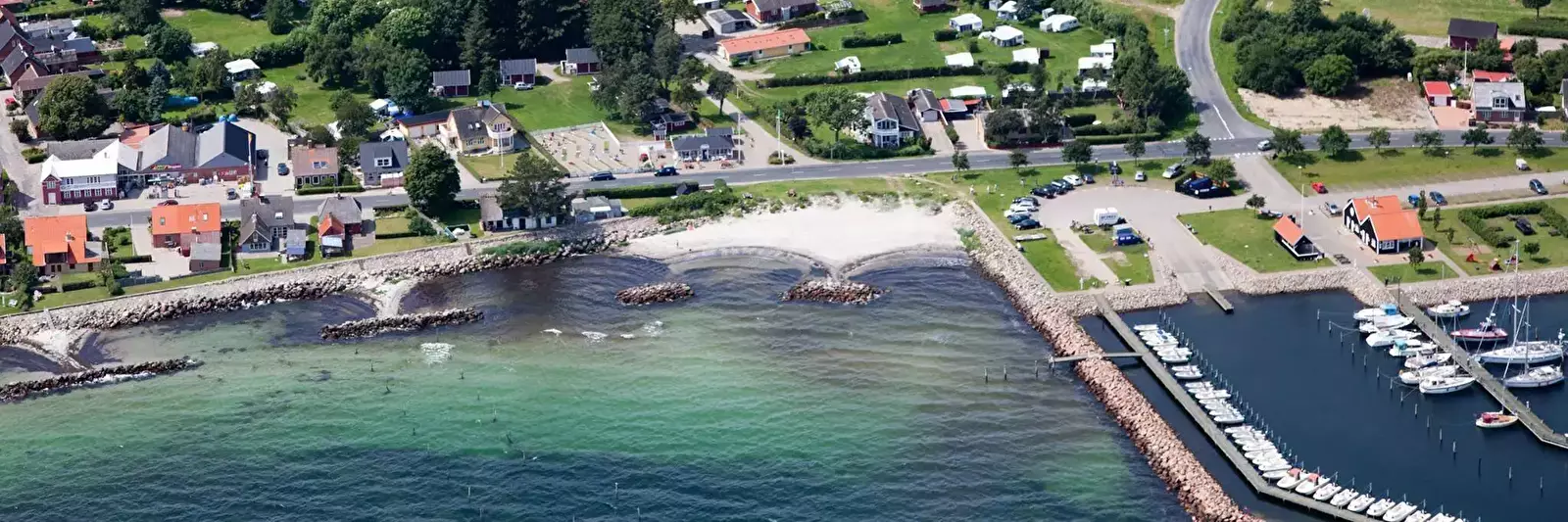 Přehled lokalit Færgegårdens Camping