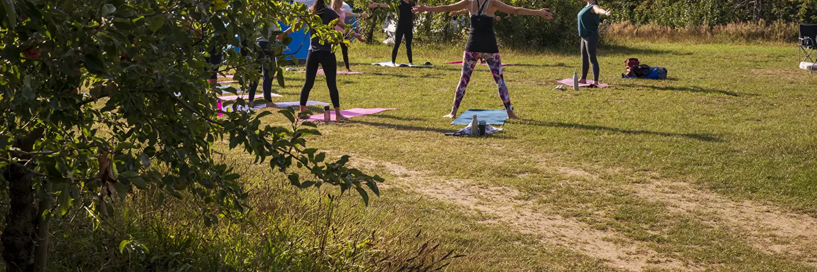 Fitness Fallow Fields Camping at Lathe Barn