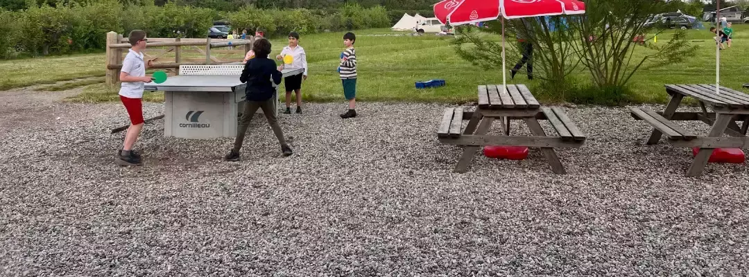 Table tennis - Ping pong Fallow Fields Camping at Selson Farm