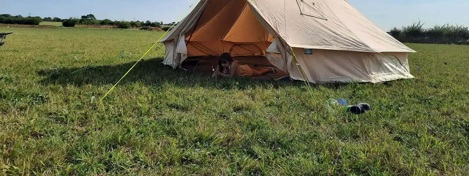 Tenda campana Fire and Feast Suffolk