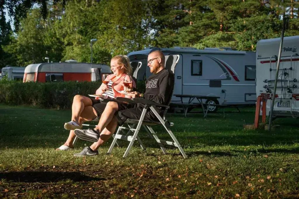 Campervan pitch First Camp Glyttinge – Linköping