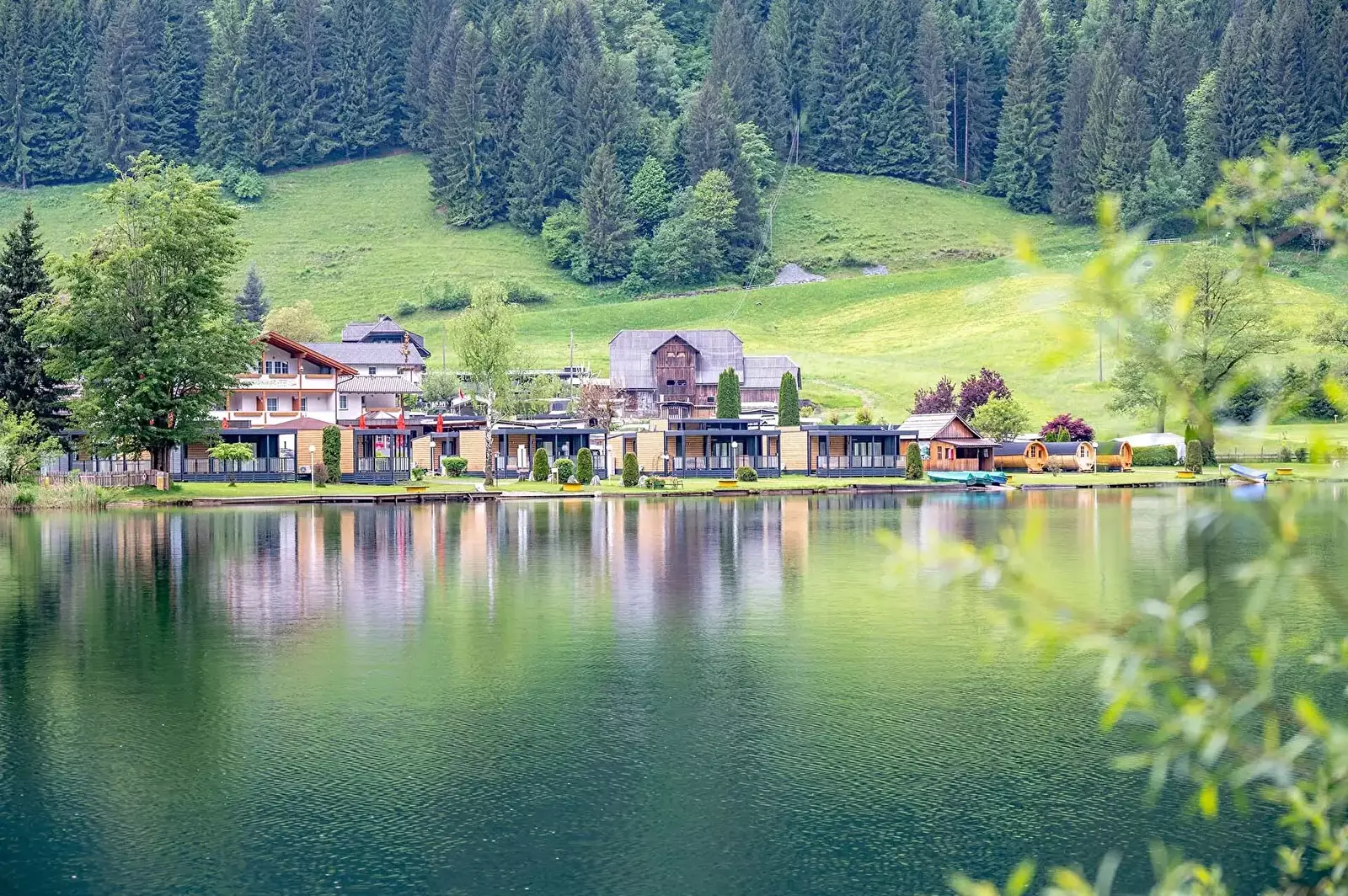 Jezero Fischerhof Glinzner