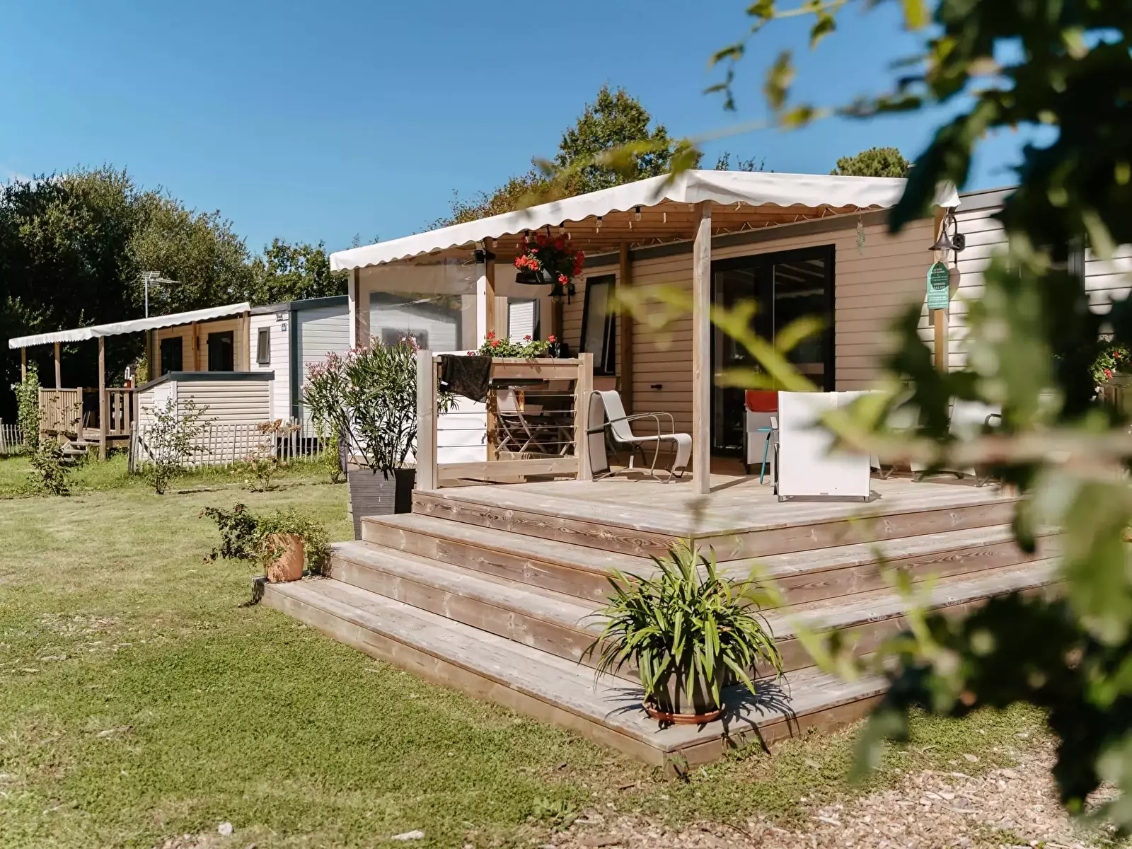 Casa Mobile Flower Camping Le Kerarno
