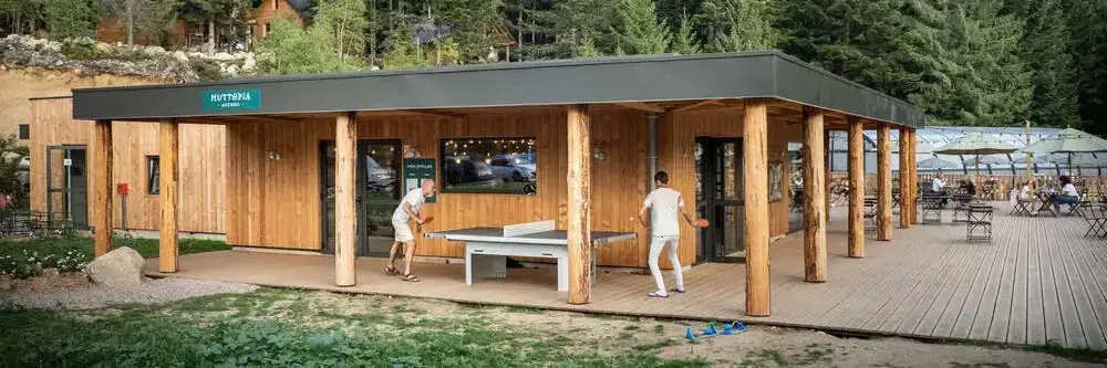 Stolní tenis - Ping pong Forêt des Vosges - Huttopia