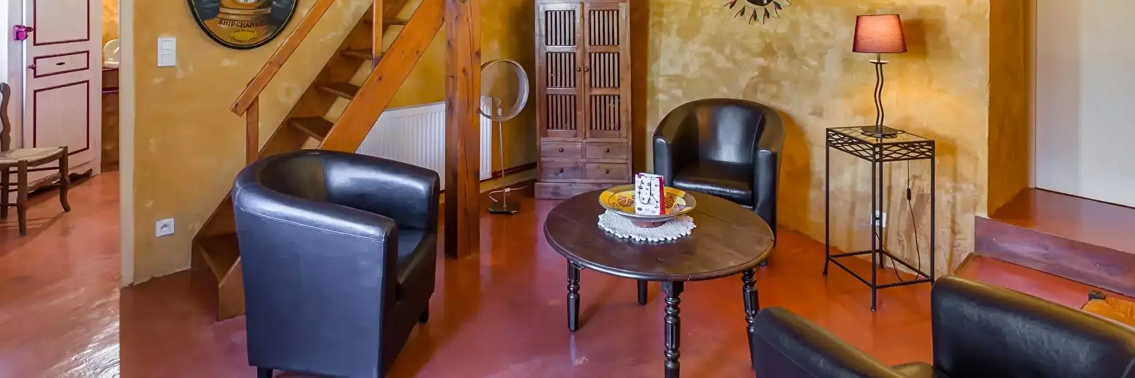 Interieur Hütte-Bungalow Gîte Saint Estève