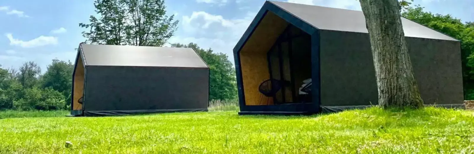 Chata - Rekreační dům Glamping De Parel