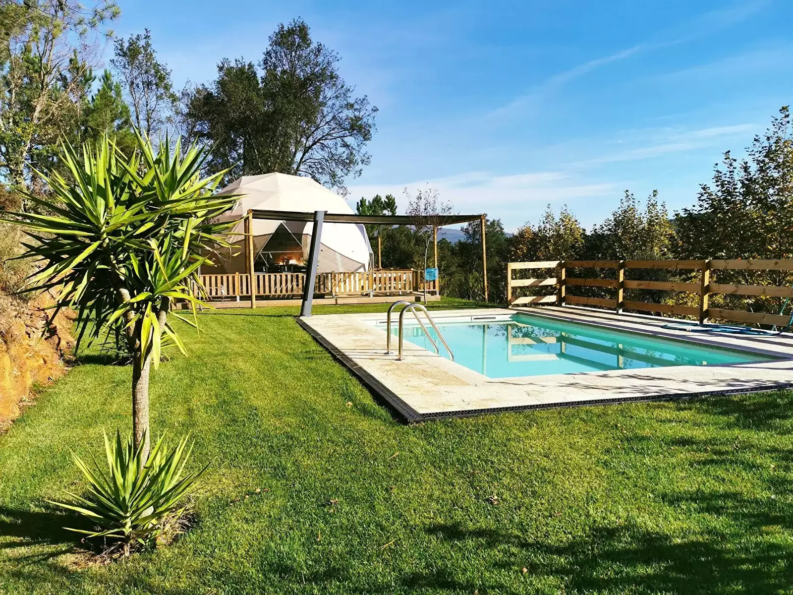 Swimming pool Glamping Quinta do Cascalhal