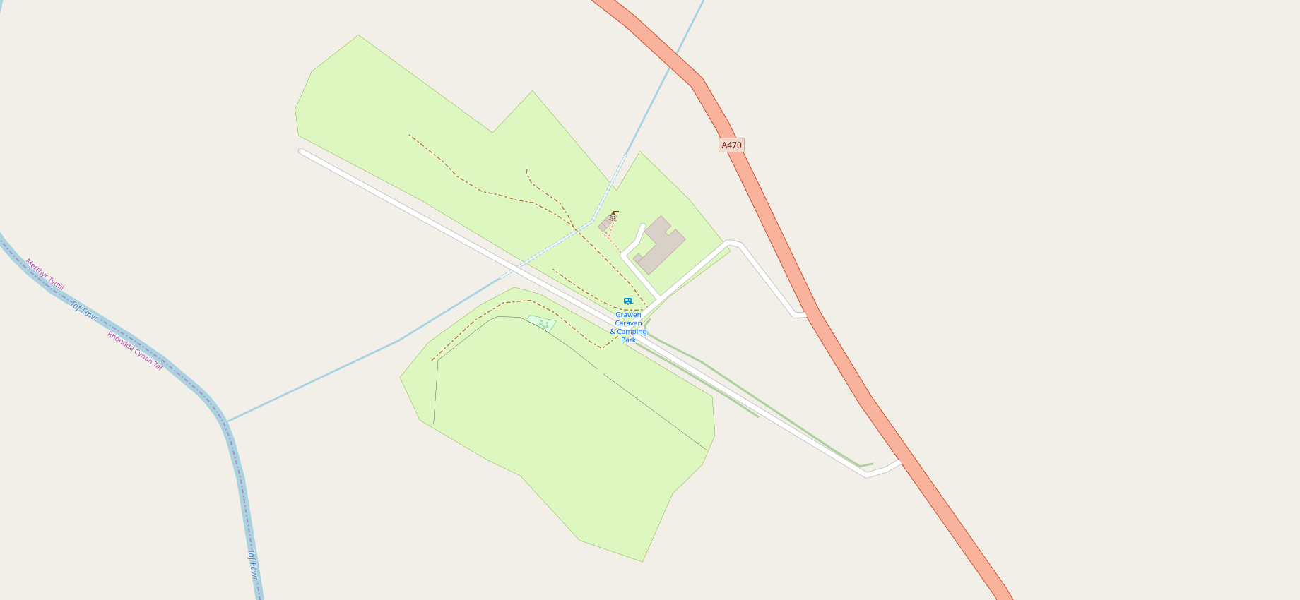 Grawen Caravan & Camping Park in Merthyr Tydfil, UK (2024) All campings on