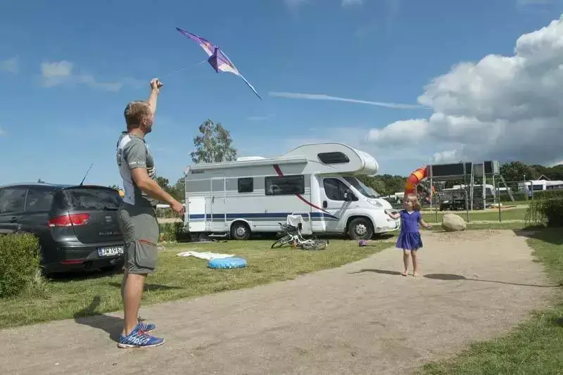 Campervan pitch Hestehaven Camping