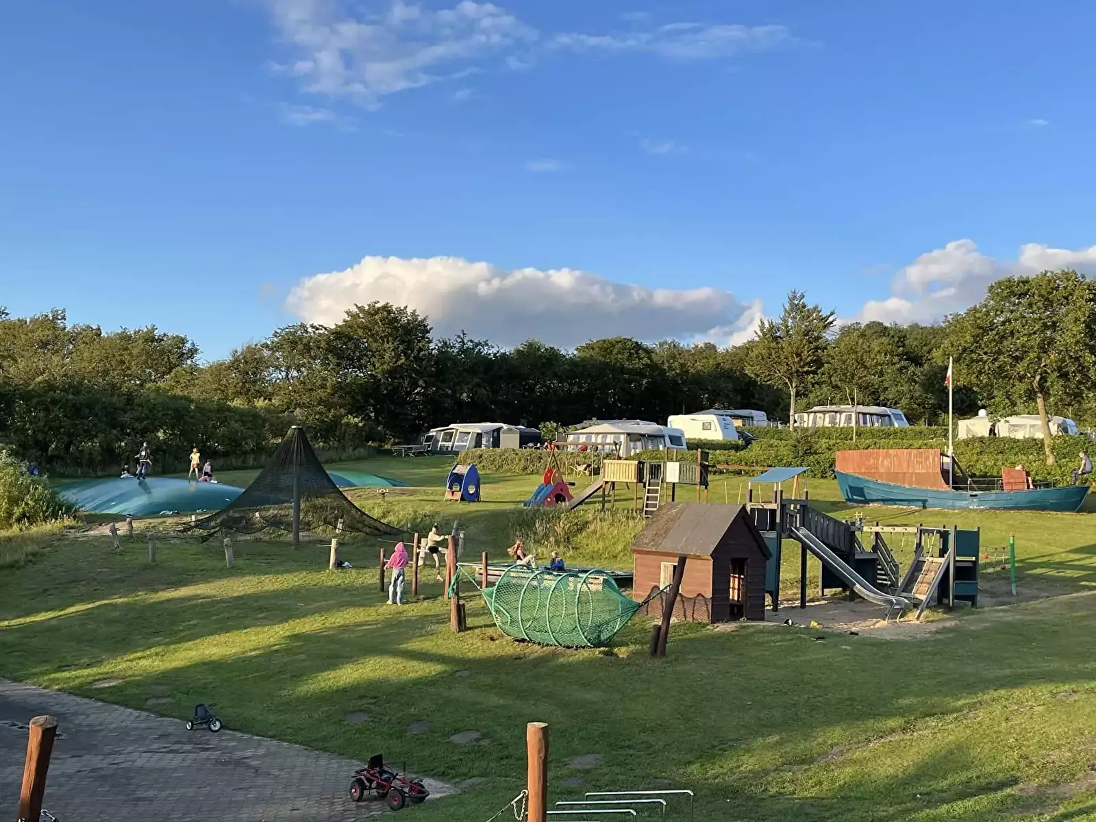 Spielplatz Hjarbæk Fjord Camping