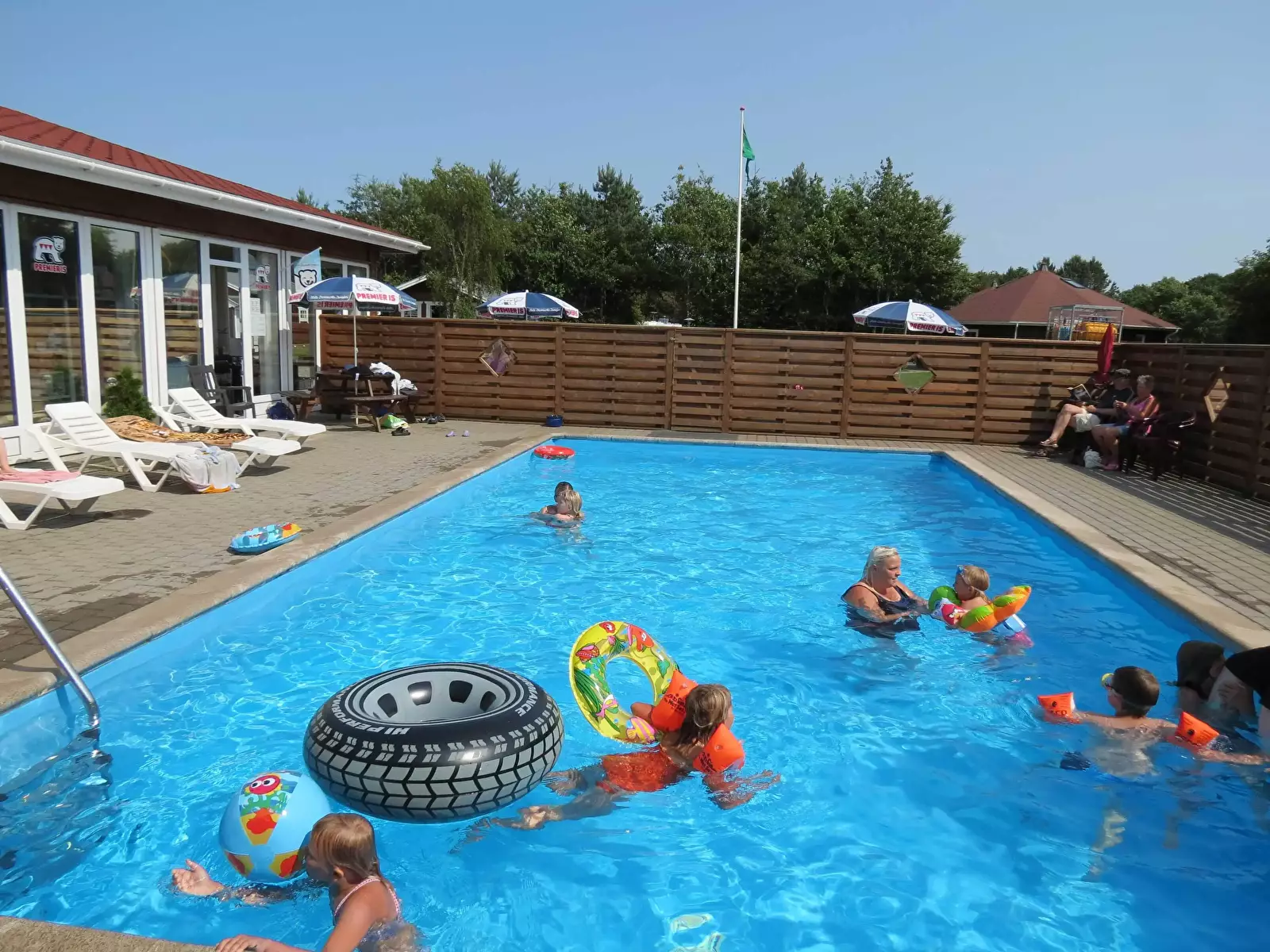 Plavecký bazén Holme å Camping