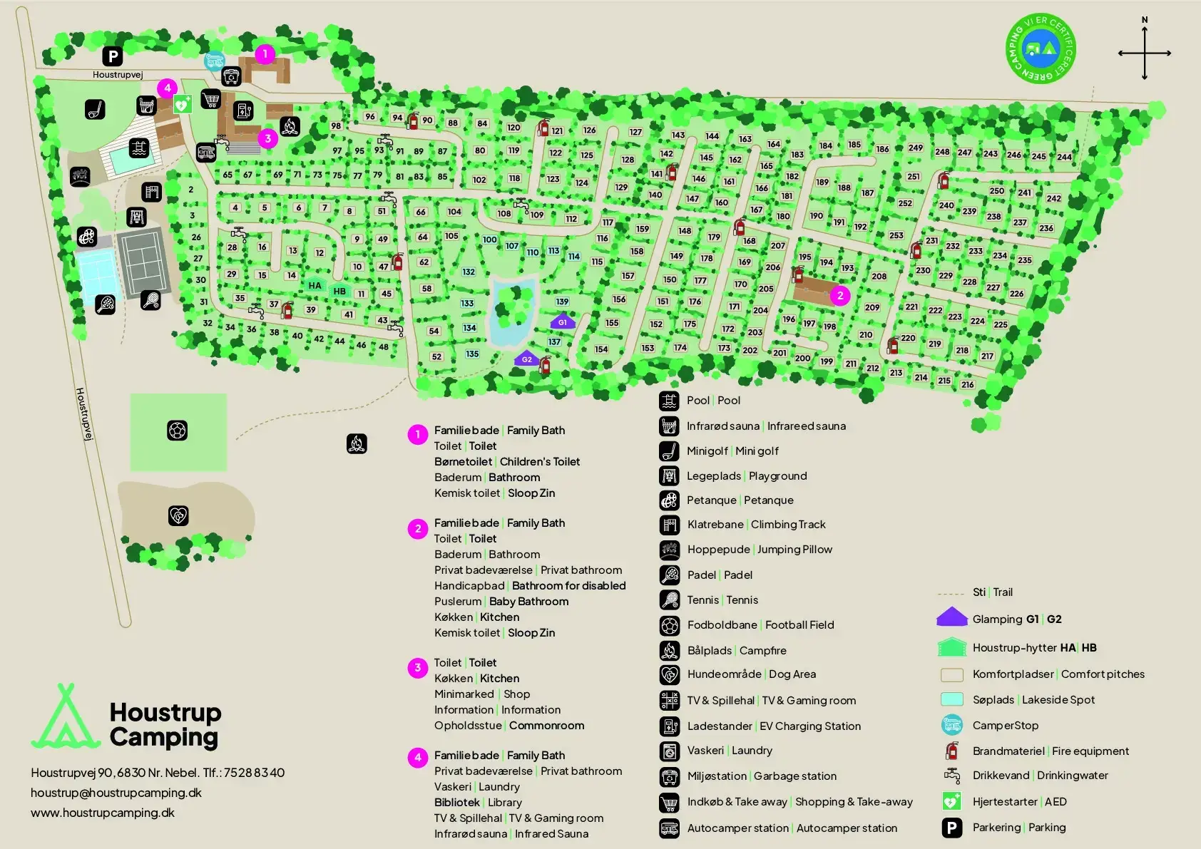 Houstrup Camping in Nrre Nebel, Dnemark (2026) | Buchen Sie Ihren  Campingplatz auf JetCamp.com