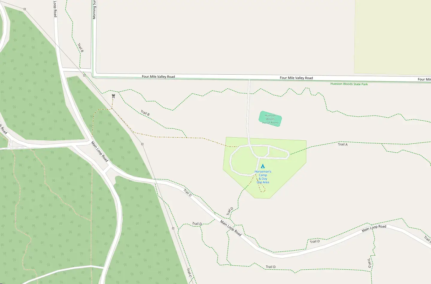 Hueston Woods State Park Horse Camp In College Corner United States Of Hueston Woods State Park Horse Camp Map 801615.webp