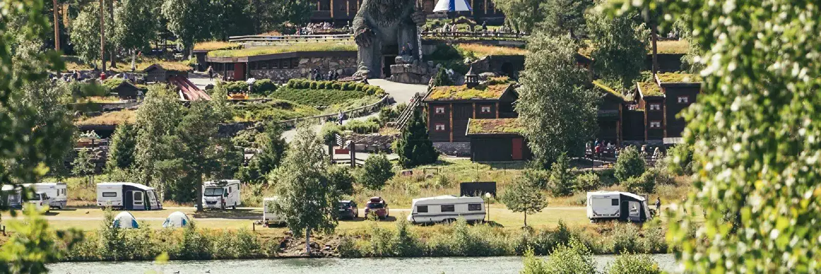 Aussicht Hunderfossen Camping