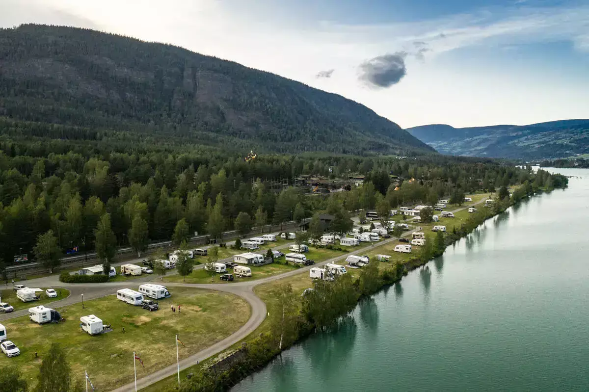 Stellplatz Hunderfossen Camping