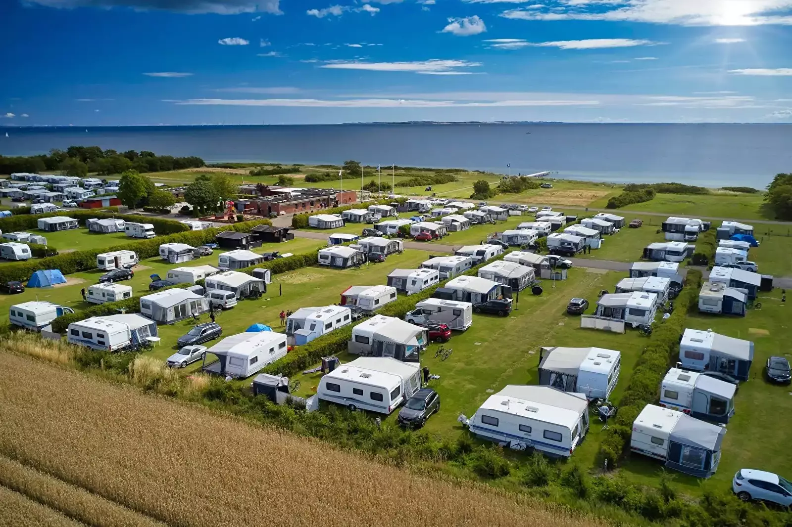 Aperçu de l'emplacement Hygge Strand Camping