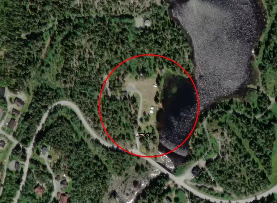 Resumen de ubicación Hyllandsfoss Camping