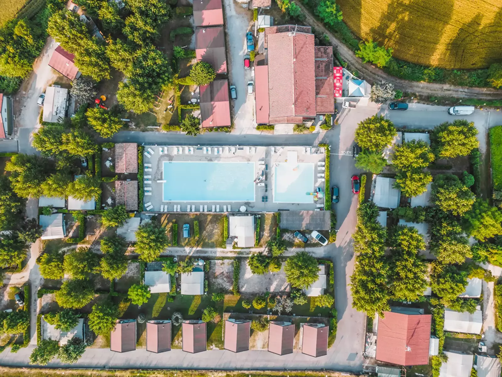 Helyszín áttekintés Iris Park Camping Resort