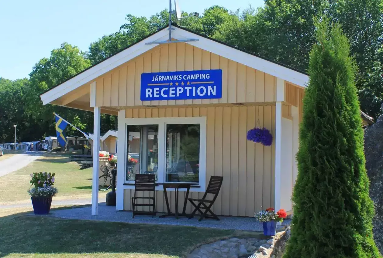 Reception office Järnaviks Camping