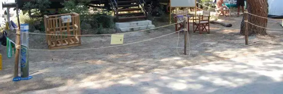 Reception office Kalandra University Camping Auth