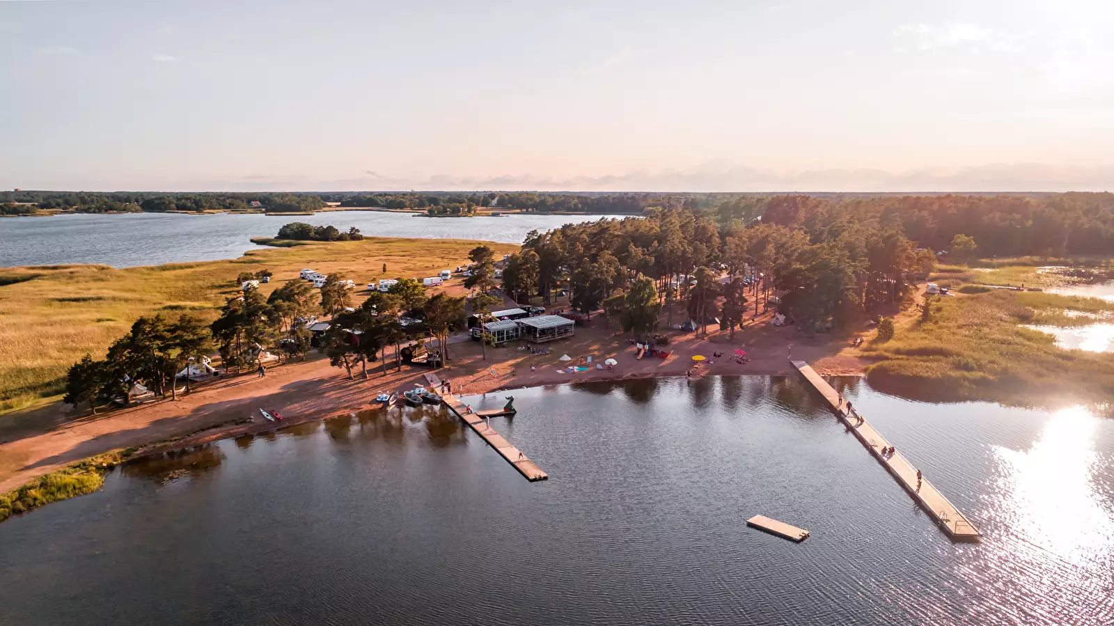 Overview Kalmar Camping Rafshagsudden