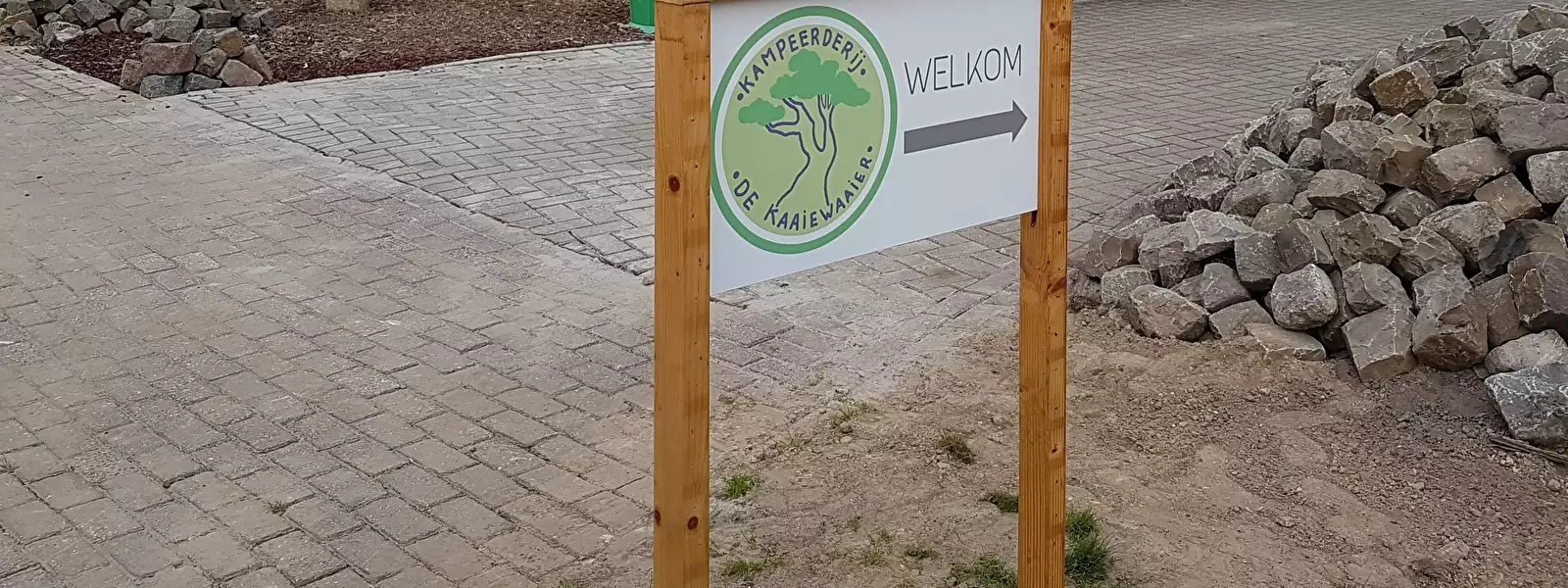 Entree Kampeerderij De Kaaiewaaier