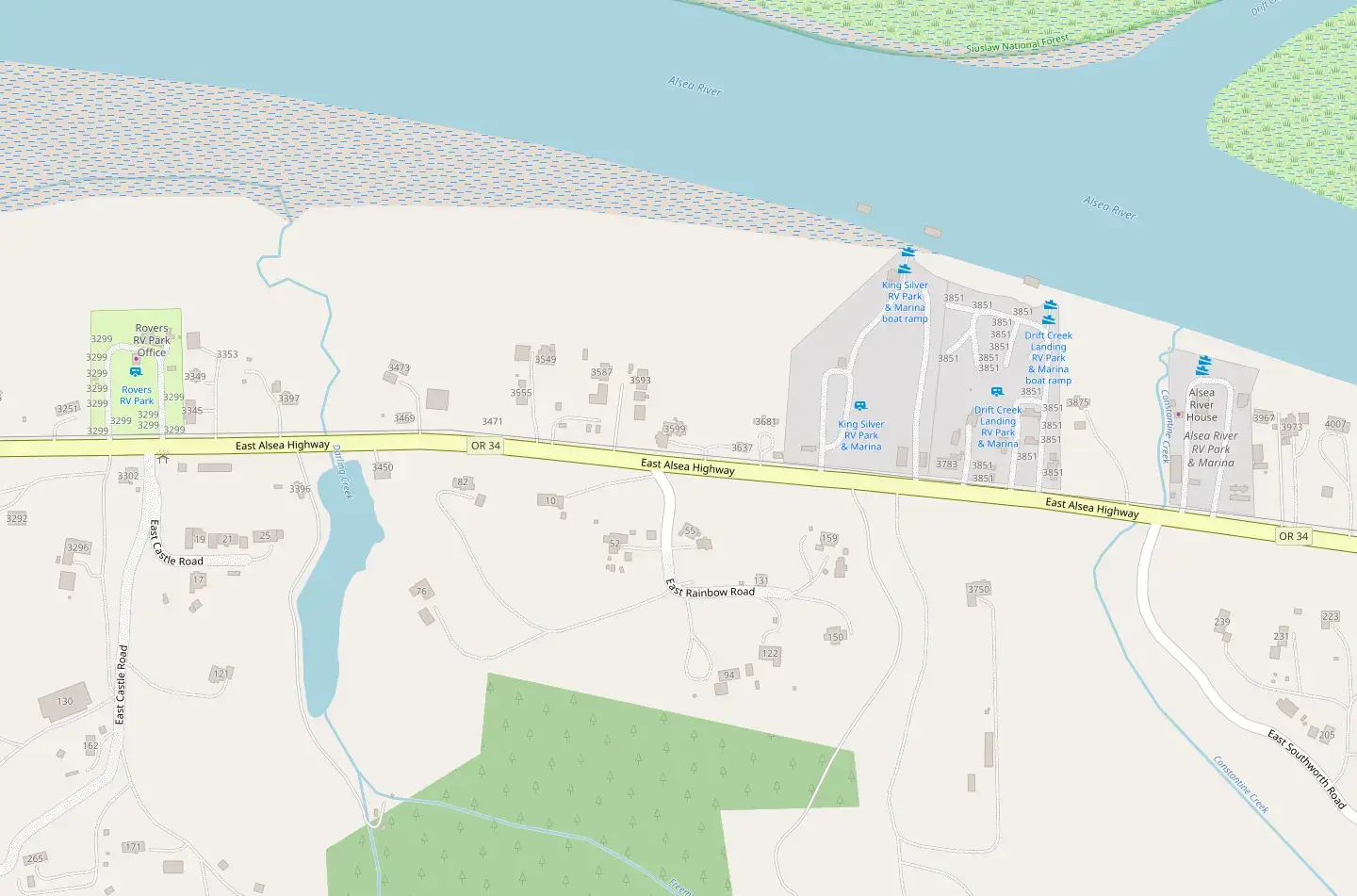 King Silver RV Park & Marina in Waldport, United States of America ...