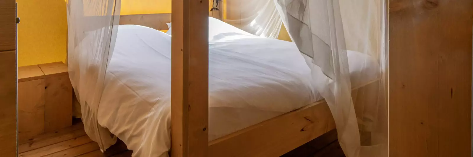 Wnętrze namiot Klein Vink - Roompot