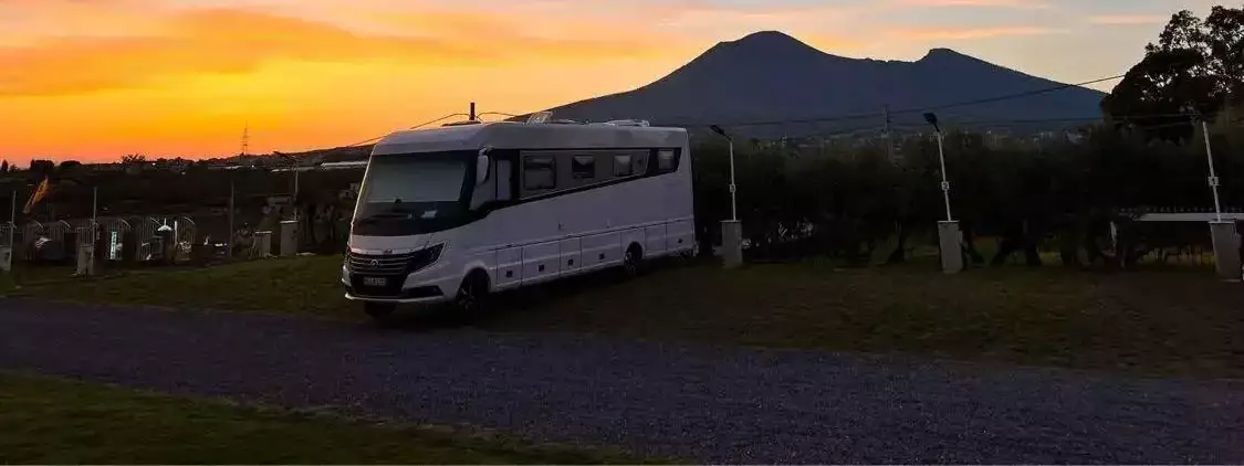 Campervan pitch La Terrazza di Hermès