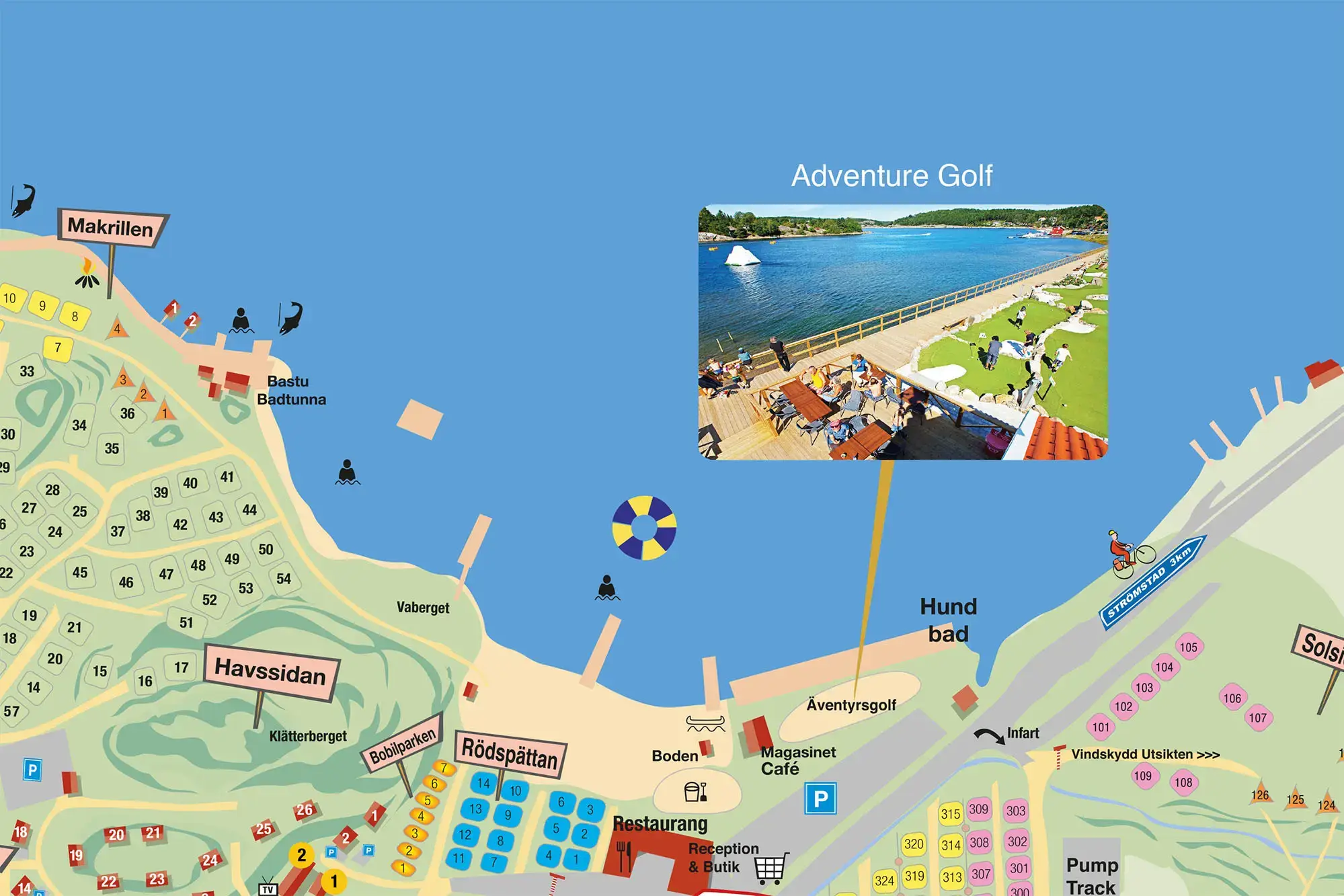Lagunen Camping & Stugor in Strmstad, Sweden (2026) | Book your camping on  JetCamp.com