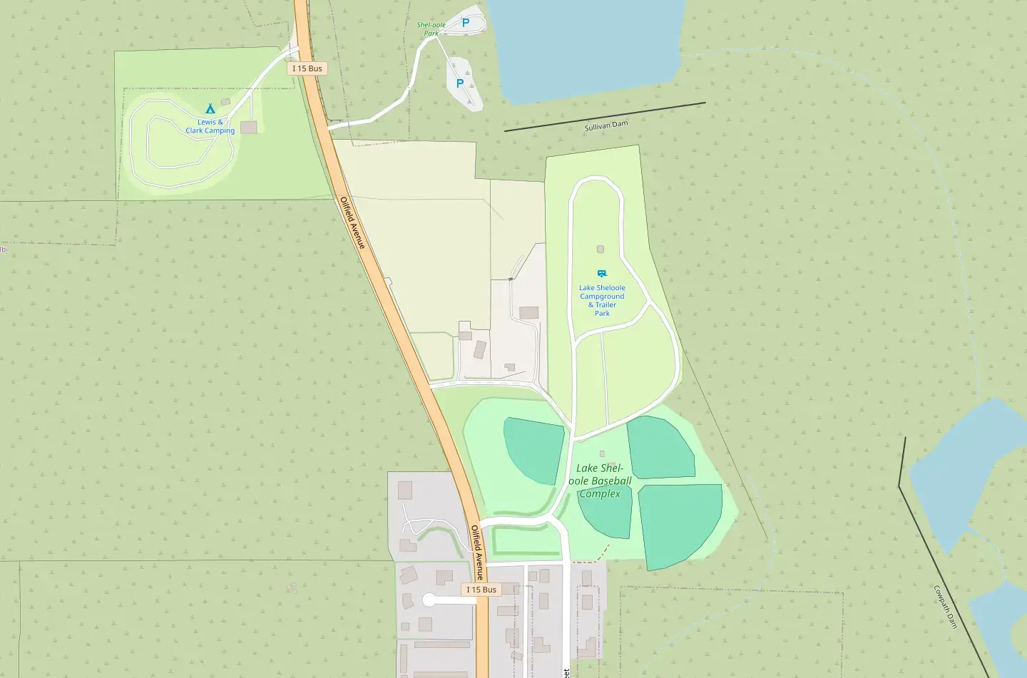 Shell Lake Rv Campground Map Lake Sheloole Campground in Shelby, United States of America (2026 ...