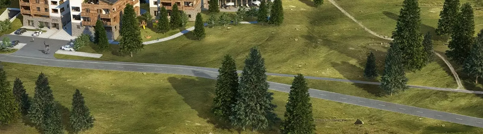 Aussicht Landal Alpine Lodge Lenzerheide