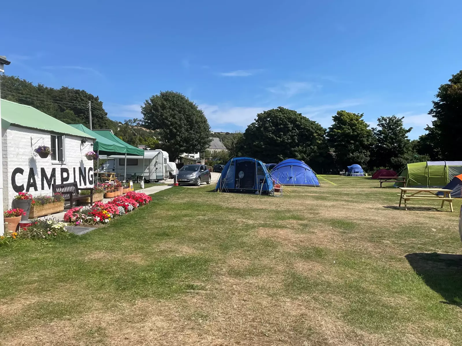 Plocha Laxey campsite