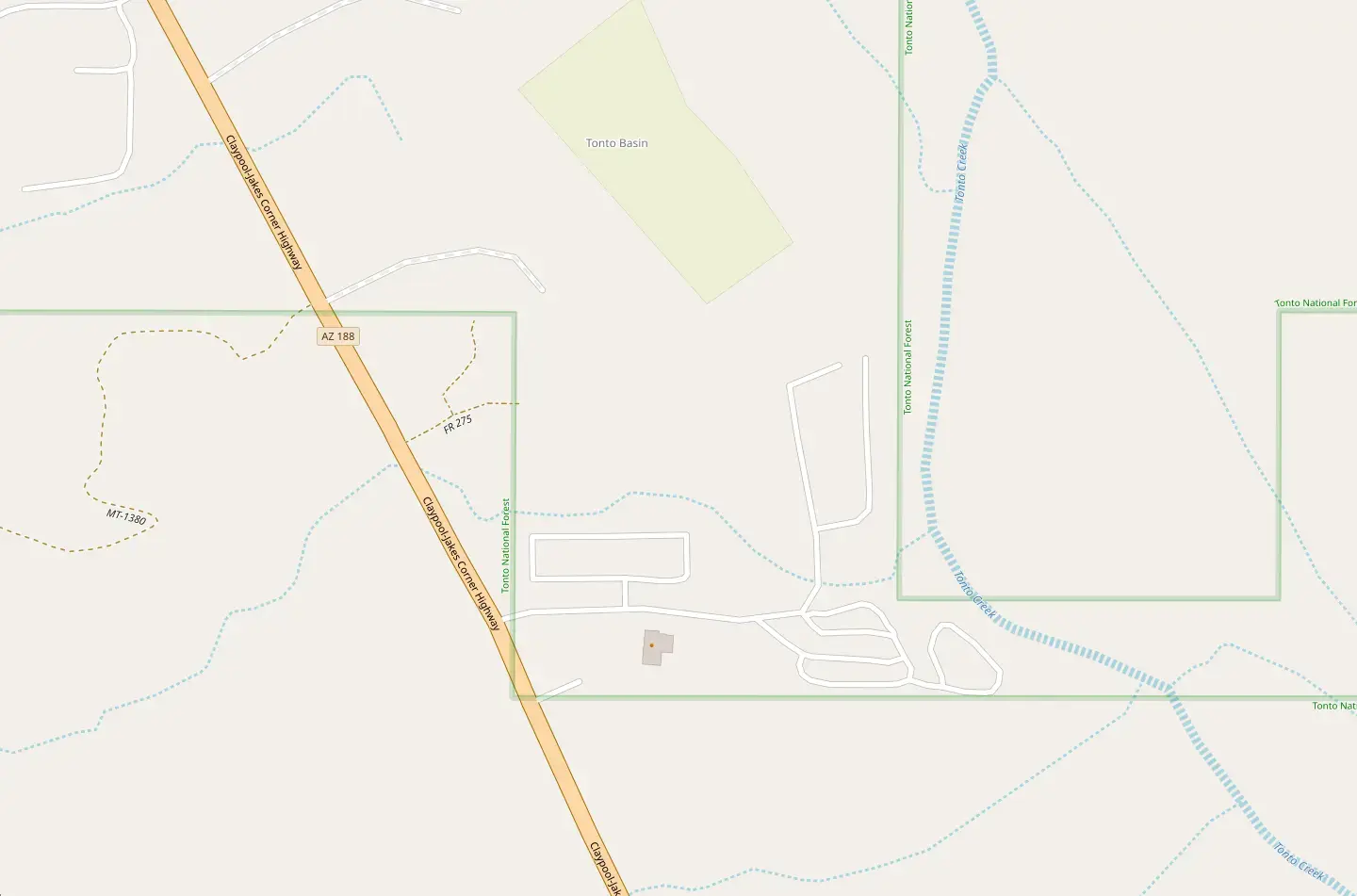 Jr Ranch Map Lazy Jr Ranch RV Park in Tonto Basin, United States of America (2026 ...