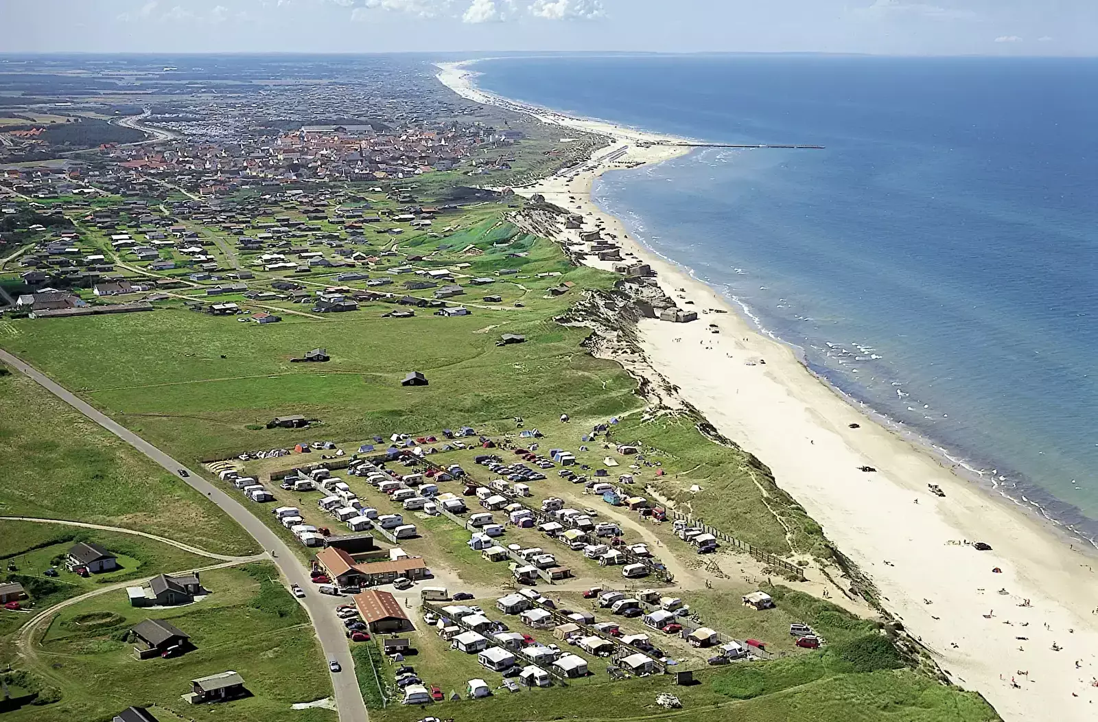 Přehled lokalit Løkken Strand Camping
