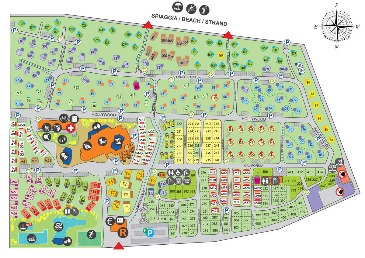 Malibu Beach Camping Village In Jesolo Italien Jetcamp Com