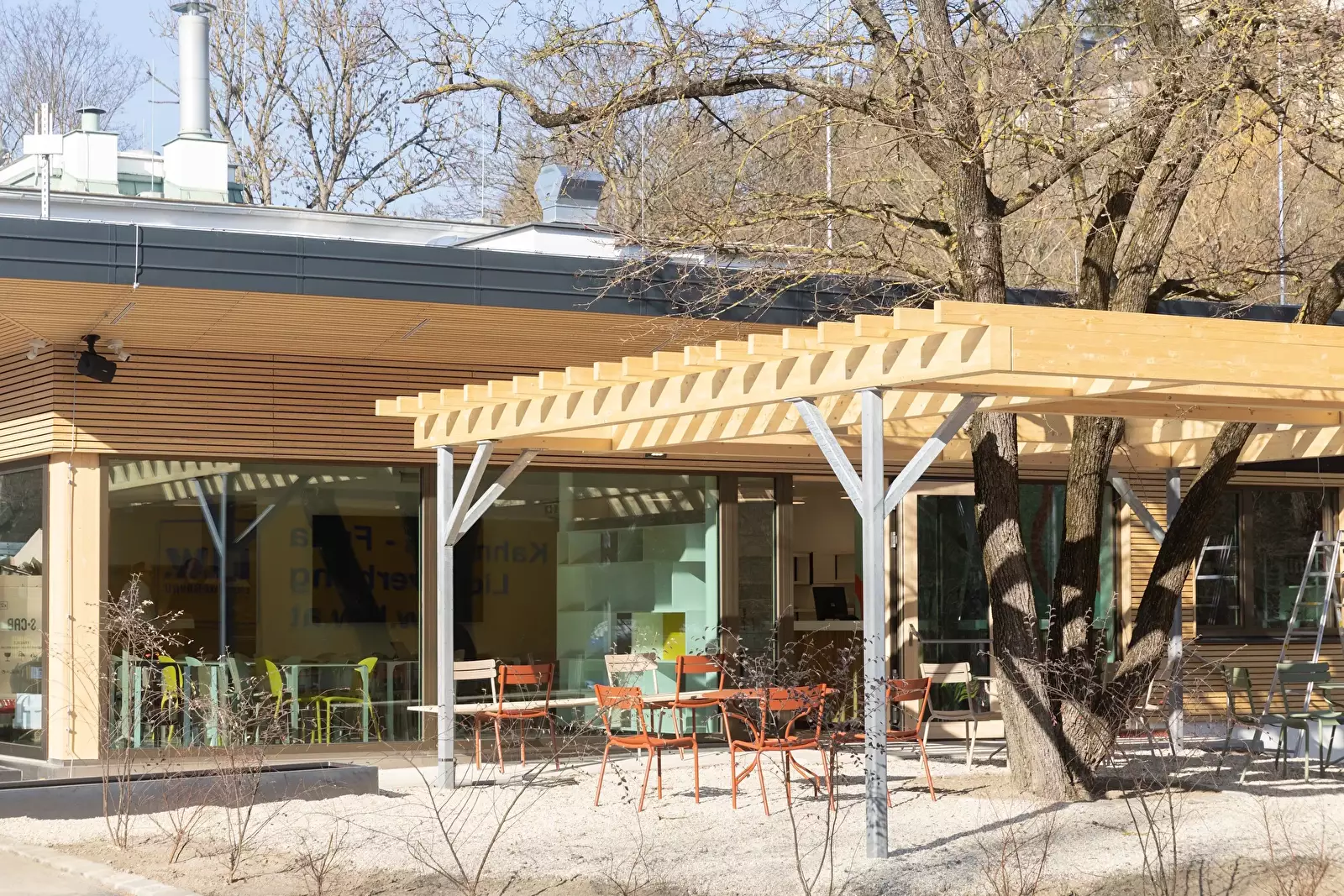 Kavárna restaurace bar Micampa Wien Wienerwald