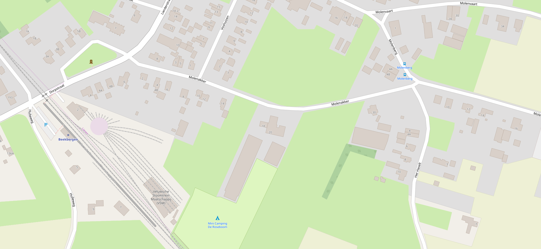 Minicamping de Roseboom in Lieren, Niederlande (2023) Alle Campingplätze auf