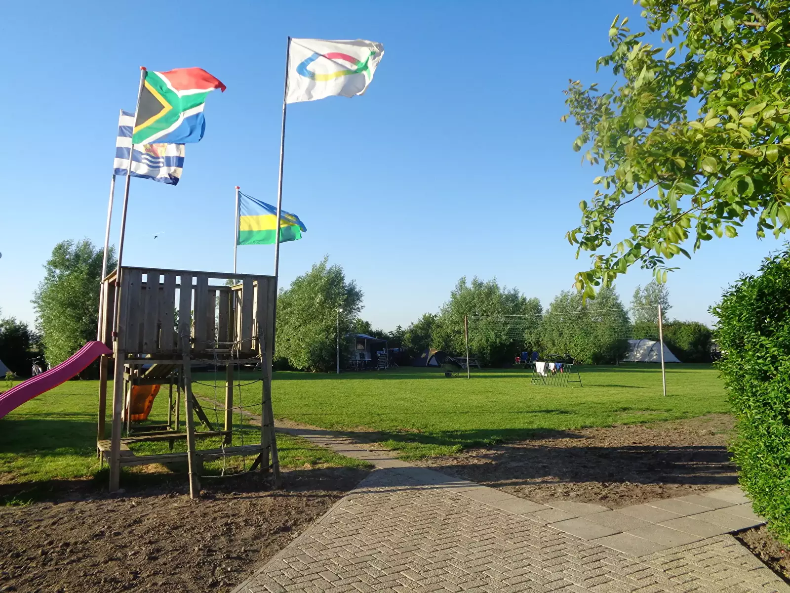 Uitzicht Minicamping d'Oute Poppe